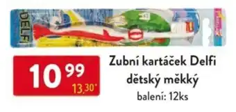 Qanto Zubní kartáček Delfi dětský měkký nabídka