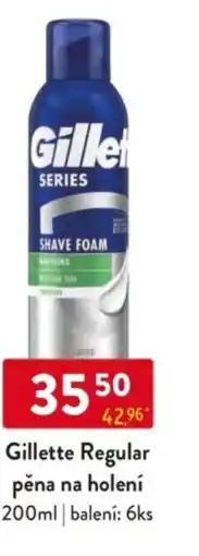 Qanto Gillette Regular pěna na holení nabídka
