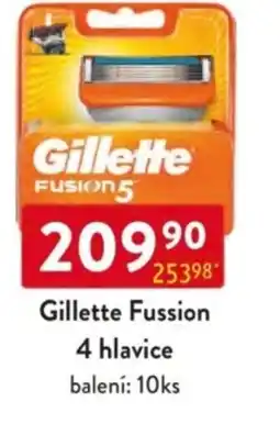 Qanto Gillette Fussion 4 hlavice nabídka