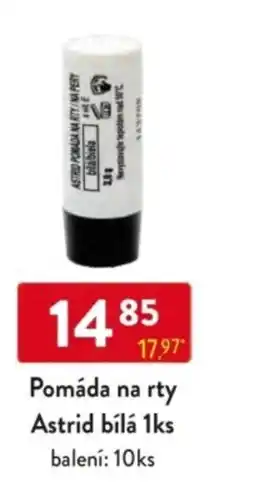 Qanto Pomáda na rty Astrid bílá nabídka