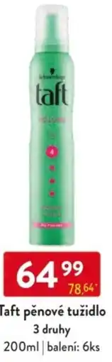 Qanto Taft pěnové tužidlo nabídka