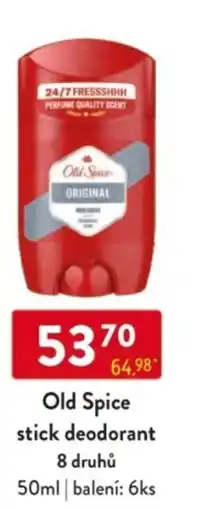 Qanto Old Spice stick deodorant nabídka
