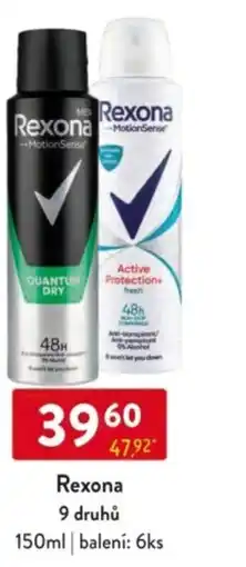 Qanto Rexona nabídka