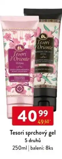 Qanto Tesori sprchový gel nabídka