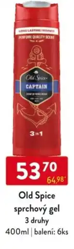 Qanto Old Spice sprchový gel nabídka