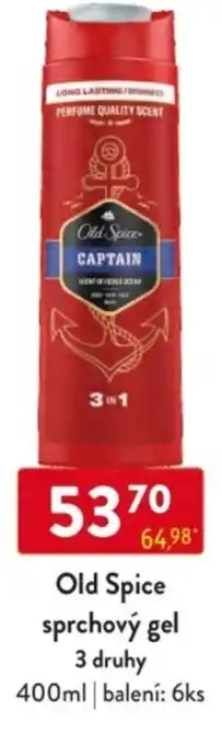 Qanto Old Spice sprchový gel nabídka