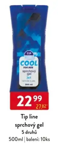 Qanto Tip line sprchový gel nabídka