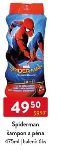 Qanto Spiderman šampon a pěna nabídka
