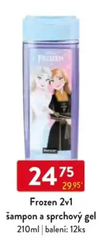 Qanto Frozen 2v1 šampon a sprchový gel nabídka