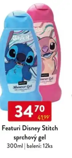Qanto Featuri Disney Stitch sprchový gel nabídka