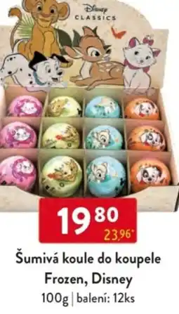 Qanto Šumivá koule do koupele Frozen, Disney nabídka