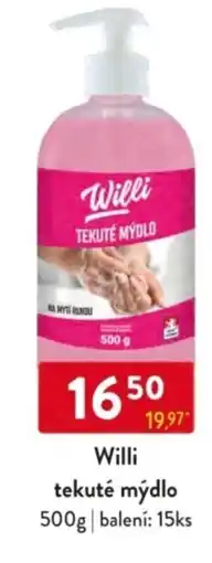 Qanto Willi tekuté mýdlo nabídka