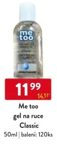 Qanto Me too gel na ruce Classic nabídka
