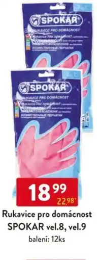 Qanto Rukavice pro domácnost SPOKAR vel.8, vel.9 nabídka