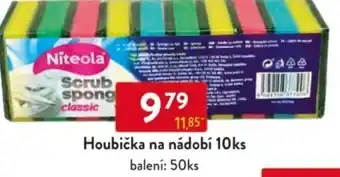 Qanto Houbička na nádobí nabídka