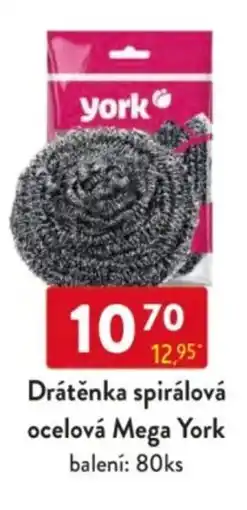 Qanto Drátěnka spirálová ocelová Mega York nabídka