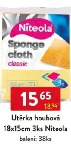 Qanto Utěrka houbová Niteola nabídka