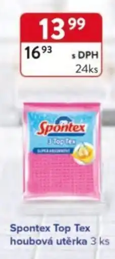 Qanto Spontex Top Tex houbová utěrka nabídka