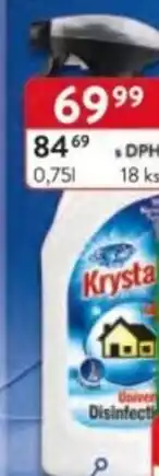 Qanto KRYSTAL univerzální dezinfekce nabídka