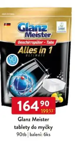 Qanto Glanz Meister tablety do myčky nabídka
