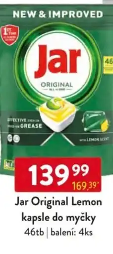 Qanto Jar Original Lemon kapsle do myčky nabídka