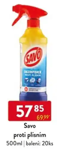 Qanto Savo proti plísním nabídka