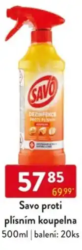 Qanto Savo proti plísním koupelna nabídka