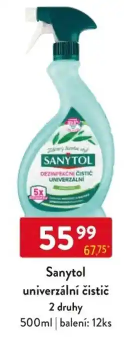 Qanto Sanytol univerzální čistič nabídka