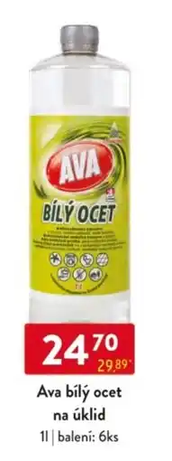 Qanto Ava bílý ocet na úklid nabídka