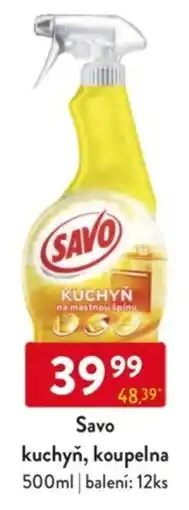 Qanto Savo kuchyň, koupelna nabídka