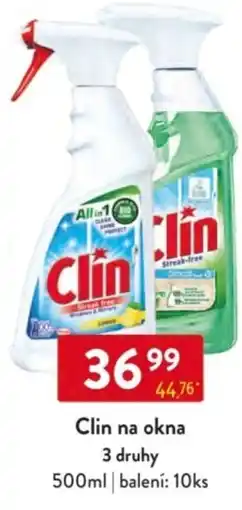 Qanto Clin na okna nabídka