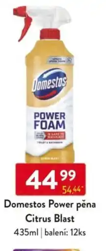 Qanto Domestos Power pěna Citrus Blast nabídka