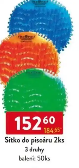 Qanto Sítko do pisoáru nabídka
