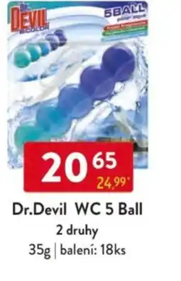 Qanto Dr.Devil WC 5 Ball nabídka