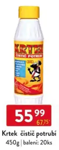 Qanto Krtek čistič potrubí nabídka