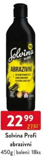 Qanto Solvina Profi abrazivní nabídka