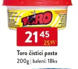 Qanto Toro čistící pasta nabídka