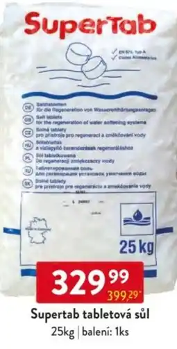 Qanto Supertab tabletová sůl nabídka