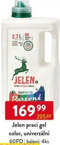 Qanto Jelen prací gel color, univerzální nabídka