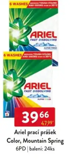 Qanto Ariel prací prášek Color, Mountain Spring nabídka