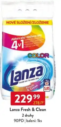 Qanto Lanza Fresh & Clean nabídka
