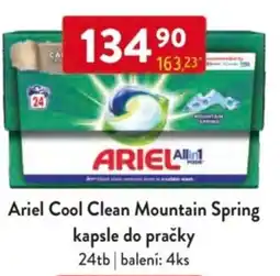 Qanto Ariel Cool Clean Mountain Spring kapsle do pračky nabídka