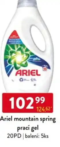 Qanto Ariel mountain spring prací gel nabídka
