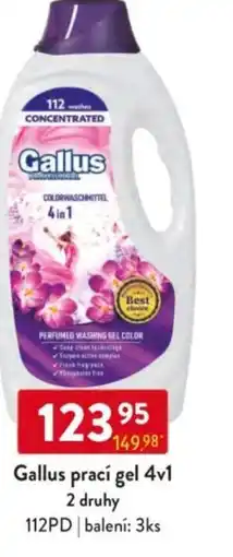 Qanto Gallus prací gel 4v1 nabídka