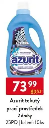 Qanto Azurit tekutý prací prostředek nabídka