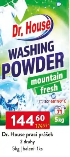 Qanto Dr. House prací prášek nabídka