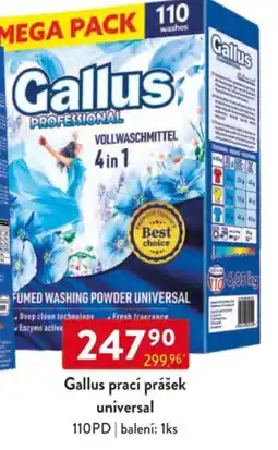 Qanto Gallus prací prášek universal nabídka