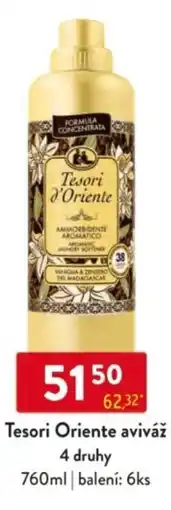 Qanto Tesori Oriente aviváž nabídka