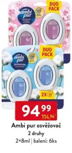 Qanto Ambi pur osvěžovač nabídka