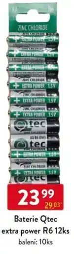 Qanto Baterie Qtec extra power R6 nabídka